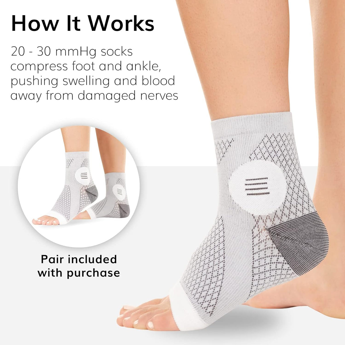 Orthopedic Neuro Compression Socks | 🔥Flat 50%OFF Sale🔥